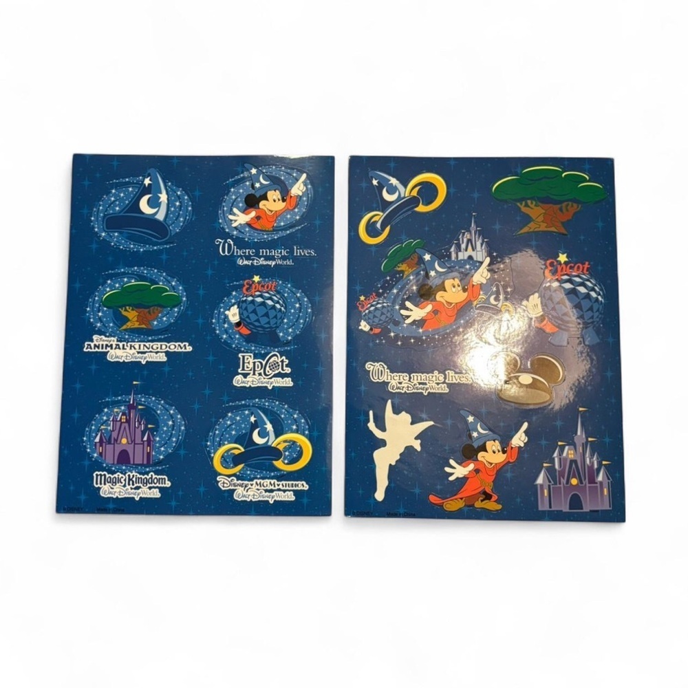 Disney Capture The Moment Scrapbooking Stickers Mixed Lot 8 Pages - Picture 4 of 5